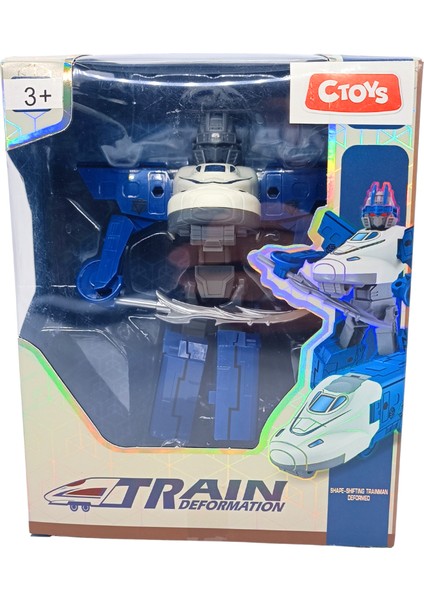 Trene Dönüşebilen Oyuncak Robot CTOY-FB141 fırsatları