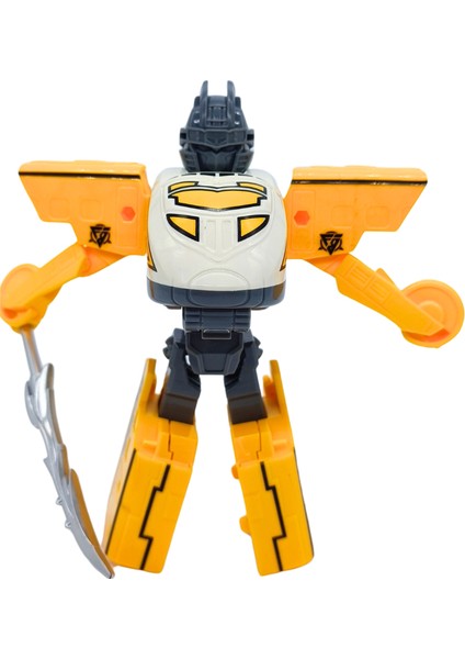 Trene Dönüşebilen Oyuncak Robot CTOY-FB141