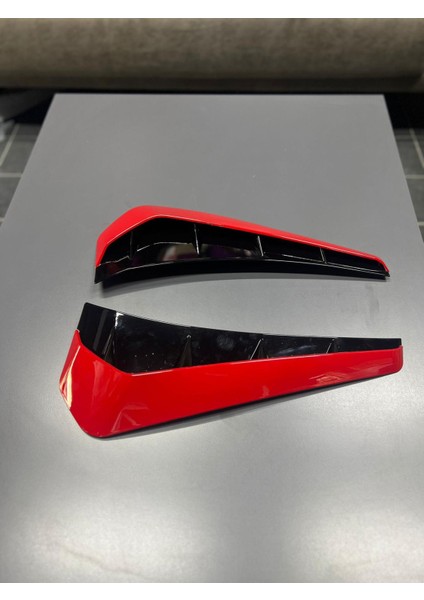 Honda Civic Fc5 Fk7 3D Typer Kırmızı Çamurluk Venti modelleri