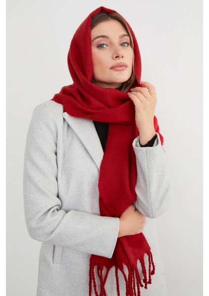 Basic Püsküllü Şal