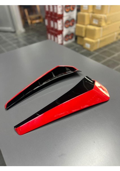 Honda Civic Fc5 Fk7 3D Typer Kırmızı Çamurluk Venti indirimleri