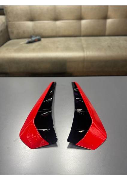 Honda Civic Fc5 Fk7 3D Typer Kırmızı Çamurluk Venti