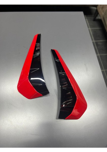 Honda Civic Fc5 Fk7 3D Typer Kırmızı Çamurluk Venti