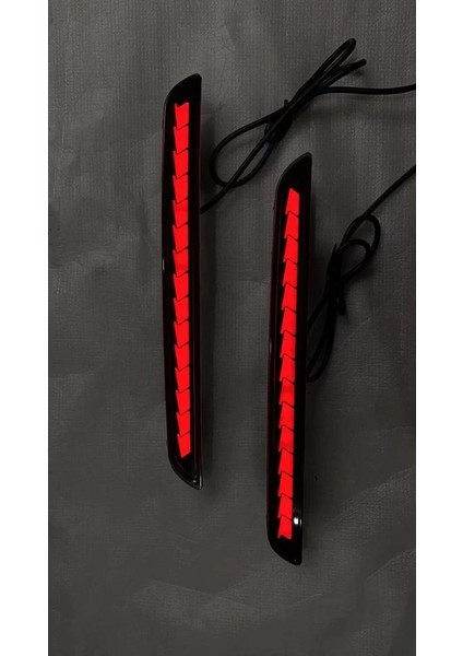 Honda Civic Fe1 Arka Tampon Kırmızı Sis LED