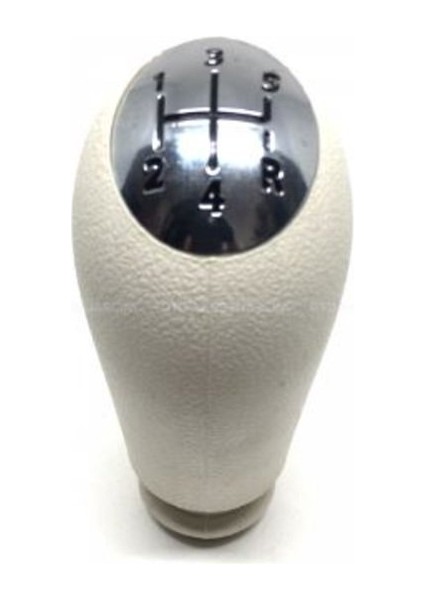 Vites Topuzu 5 Vites Krom Kapak Bej Renk Clıo Iıı Megane Iı Iıı Fluence