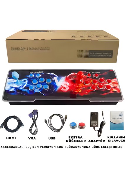 Idragon 3D - Klasik Oyun Konsolu Hd Arcade Station - Pandora Box - Tv Bağlantalı - Retro Atari fırsatları