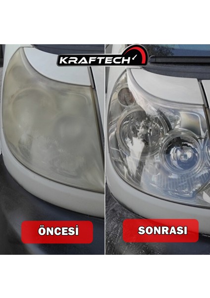 Yeni Nesil Premium I Buharlı Araba Far Temizleme Ve Parlatma Seti - 9 Parça Ürün modelleri