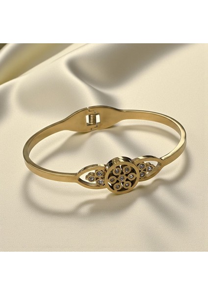 Yaşam Ağacı Sembol Kelepçe Bilezik 14K fiyatları