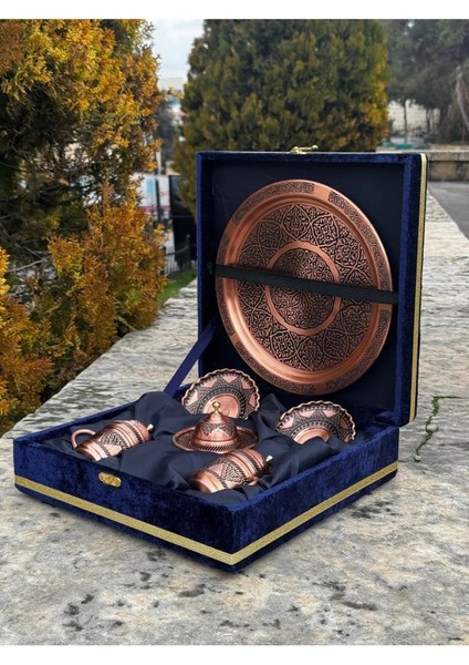 2 Li Kadife Kutulu Lüx Fincan Takımı