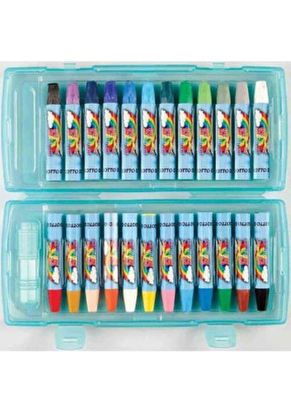 Pastel Boya Big Rainbow 24 Parça Renkli Set Çocuklar İçin Eğlenceli Boyama modelleri