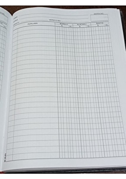 Cari Hesap Defteri Dikey 96 Yaprak 17x24 cm Kırmızı Renkli Kullanım İçin fırsatları