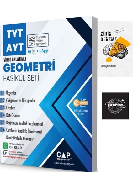 Çap Tyt Ayt Geometri SETI+ZIHINDENEME-KD505