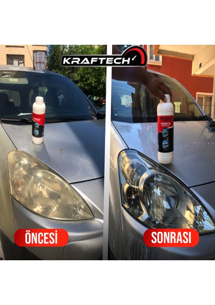 Yeni Nesil Premium I Buharlı Far Temizleme Sıvısı Ve Parlatma Solüsyonu I Kloroform Uyumlu 3 Kg