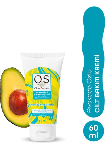 Avokadolu Cilt Bakım Kremi