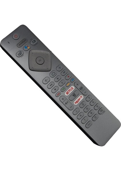 Philips ile Uyumlu Model 65PUS7304/12 Mikrofonlu Smart Tv Kumanda-Gri modelleri