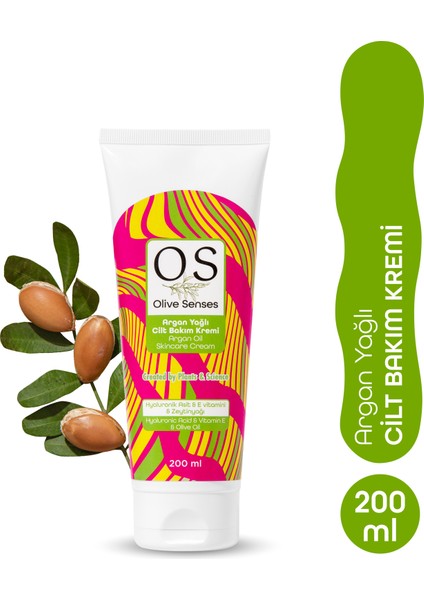 Argan Yağlı Cilt Bakım Kremi