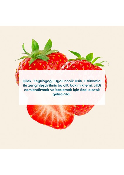 Çilek Özlü Cilt Bakım Kremi modelleri