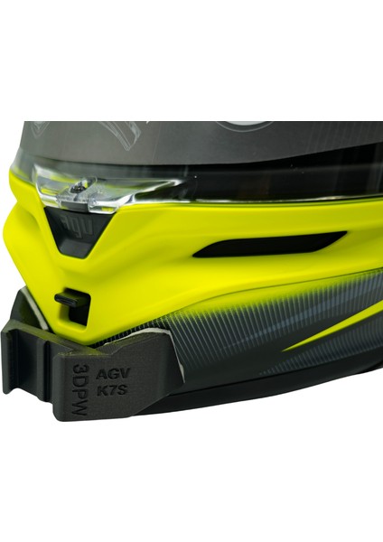 Agv K7 / K7S Kask uyumlu chinmount aksiyon kamera çene bağlantı aparatı seti