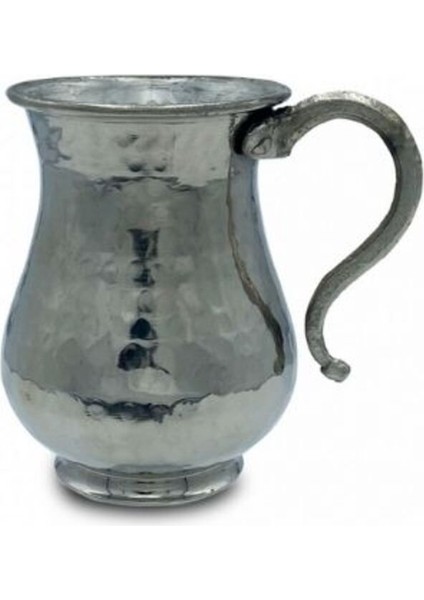 Bakır Bardak Gümüş Ayaklı Model