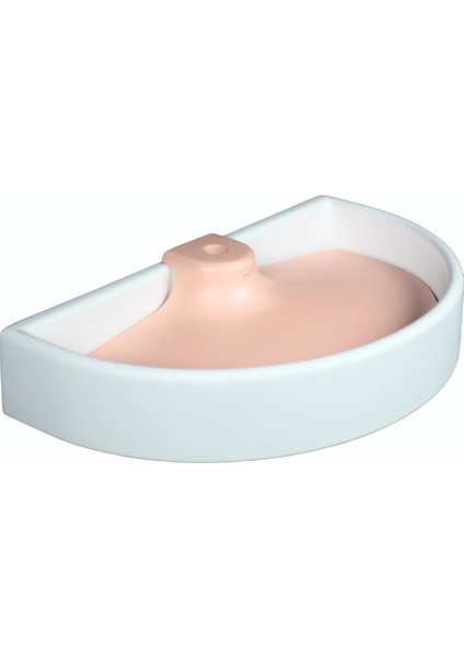 Pearl Unique Mat White - Mat Pink