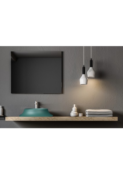 Pearl Volcano Matt Leaf Green Solid Lavabo fiyatları
