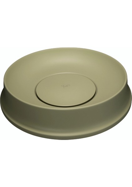 Pearl Bead Matt Olive Green Solid Lavabo fırsatları