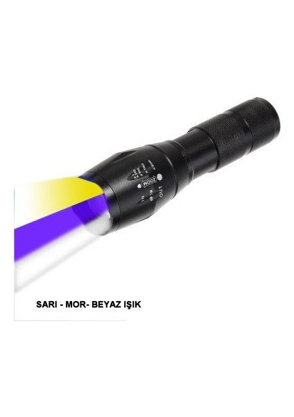 Beyaz , Sarı ve Mor Renk Aydınlatma Q5 LED modelleri