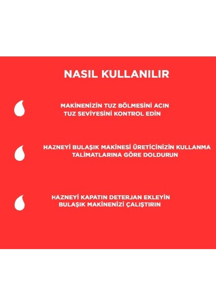 Klor Bulaşık Makinesi Tuzu 1,5 kg - Kireç Önleyici, Güçlü Temizlik ve Kokusu Olmayan Özel Formül indirimleri