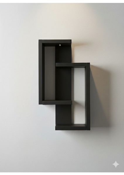 Çok Amaçlı Ahşap Duvar Rafı