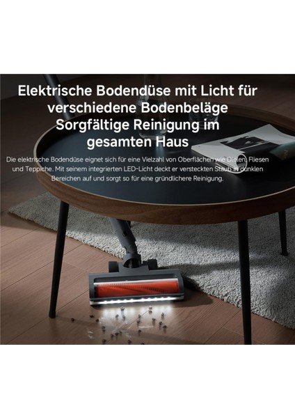 Max 180 Aw Emiş Gücü, LED Ekran, Hayvan Kılı Fırçası ve Çok Yönlü Temizlik Için 60 Dakika Çalışma Süre Vacuum Cleaner G20 Dikey Süpürge indirimleri