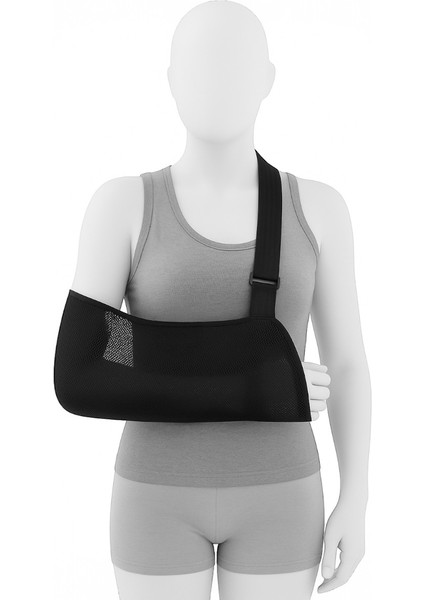 ORINOR Omuz ve Dirsek Sabitleyici Ortopedik File Kol Askısı – Ortopedik Kol Destek Askısı