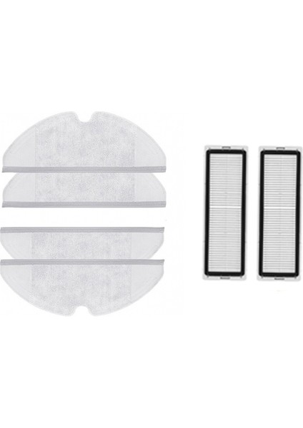 Xiaomi Mijia 1c Vacuum Mop Set 2 Adet Hepa Filtre 4 Adet Fiber Mop Bezi