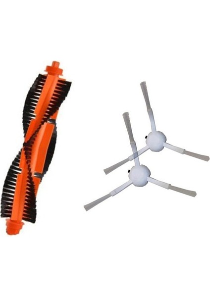 Xiaomi Mi Robot Vacuum Mop Pro Set 1 Adet Ana Fırça 2 Adet Yan Fırça