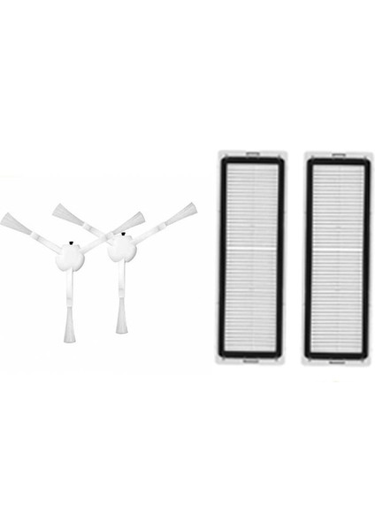 Xiaomi Mijia 1c Vacuum Mop Set 2 Adet Hepa Filtre 2 Adet Yan Fırça