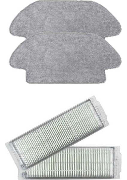 Xiaomi Mi Robot Vacuum Mop Pro Set 2 Adet Hepa Filtre 2 Adet Fiber Mop Bezi