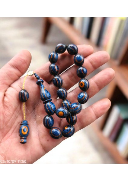 Efe Koleksiyonu Kafur Ağacı Sistemli Lacivert Renk Tesbih modelleri