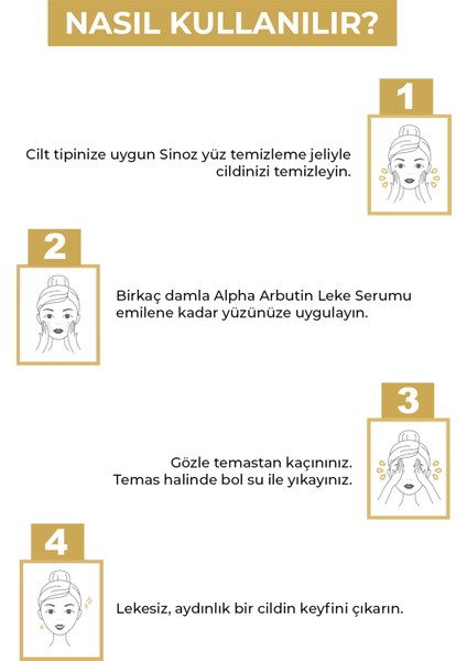 Koyu Leke Karşıtı Arbutin Cilt Serumu (Niacinamide 5% + Alpha Arbutin 2%) 30 ML fırsatları