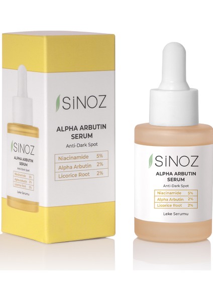 Koyu Leke Karşıtı Arbutin Cilt Serumu (Niacinamide 5% + Alpha Arbutin 2%) 30 ML indirimleri