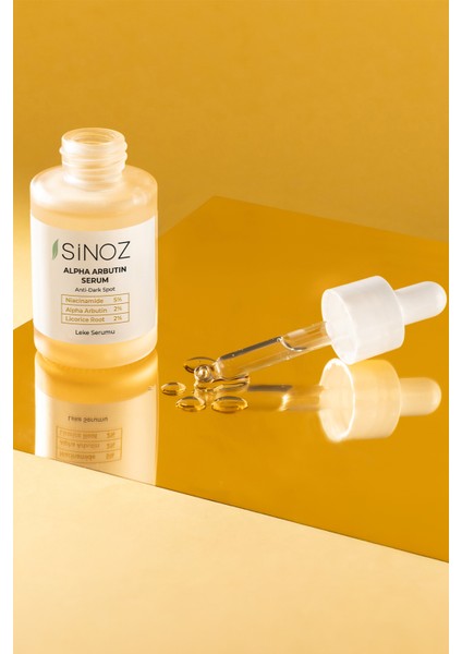 Koyu Leke Karşıtı Arbutin Cilt Serumu (Niacinamide 5% + Alpha Arbutin 2%) 30 ML