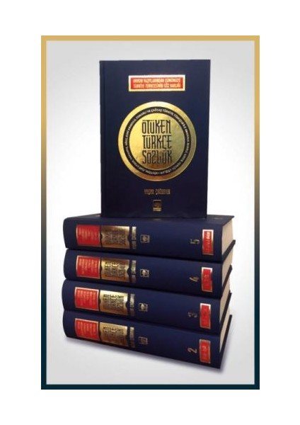 Ötüken Türkçe Sözlük (5 Cilt Takım)