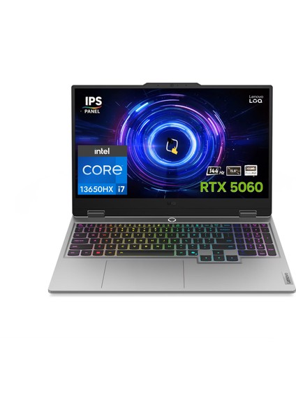 Loq 15IRX10 Intel Core I7 13650HX 16GB 2tb SSD Rtx 5060 8gb (100W) 15,6" Fhd 144Hz IPS Panel Windows 11 Pro Taşınabilir Bilgisayar 83JE00ETTR Snertech Çanta fiyatları