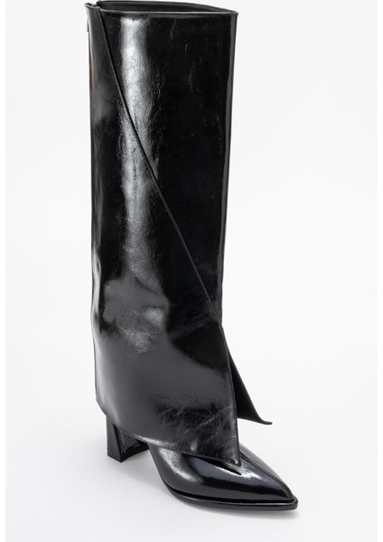 Aja Siyah Kadın Kalın Topuklu Çizme Olabilen Bot fırsatları