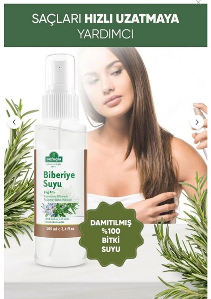 Biberiye Suyu (Hidrosol) Sprey 100 ml modelleri
