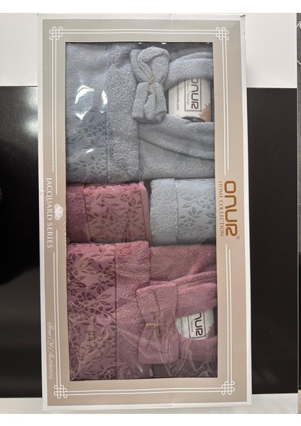 Bornoz Takımı Jakarlı Onur Collection 10 Parça fiyatları