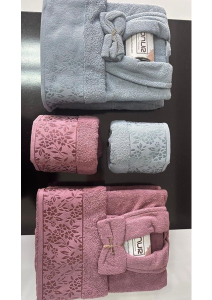 Bornoz Takımı Jakarlı Onur Collection 10 Parça
