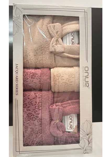 Bornoz Takımı Jakarlı Onur Collection 10 Parça