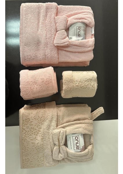 Bornoz Takımı Jakarlı Onur Collection 10 Parça