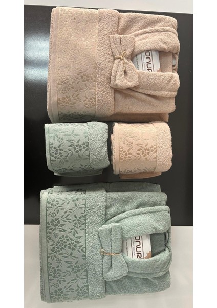 Bornoz Takımı Jakarlı Onur Collection 10 Parça