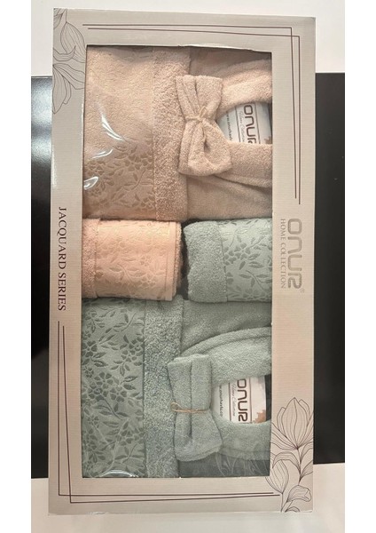 Bornoz Takımı Jakarlı Onur Collection 10 Parça fiyatları