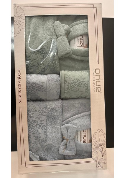 Bornoz Takımı Jakarlı Onur Collection 10 Parça fiyatları